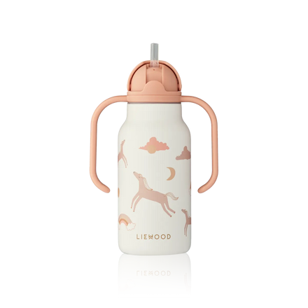 Liewood Kimmie Water Bottle 250ml | Dream /Ecru