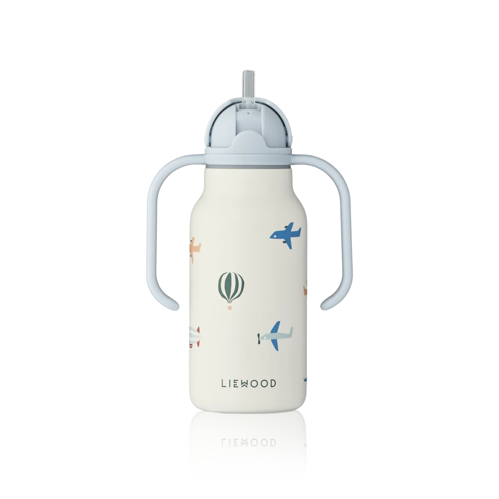 Liewood Kimmie Water Bottle 250ml | Aviator /Ecru