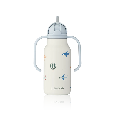 Liewood Kimmie Water Bottle 250ml | Aviator /Ecru