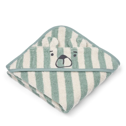 Liewood Albert Bath Cape | Peppermint / Creme de la Creme