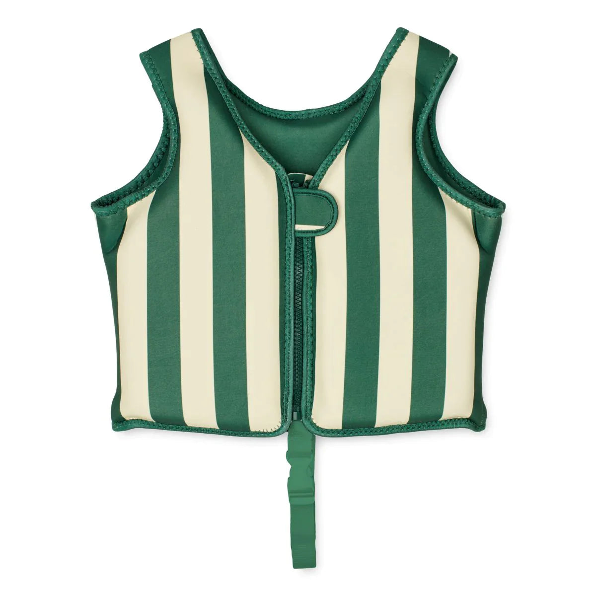 Liewood Dove Swimming Vest Float Vest | Stripe Garden Green /Creme de la Creme