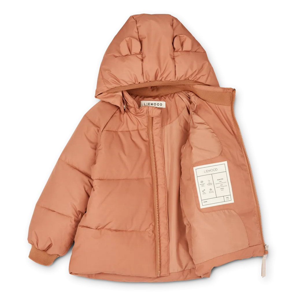 Liewood Polle Puffer Jacket | Tuscany Rose