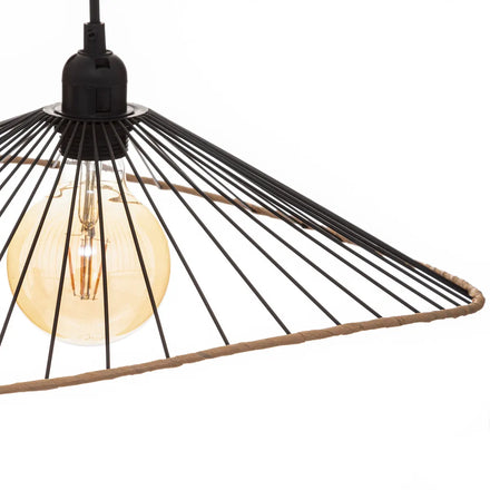 Atmosphera Alara Beige Hanging Lamp 45cm