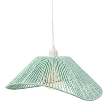 Atmosphera Myha Beige Hanging Lamp 58cm | Light Blue