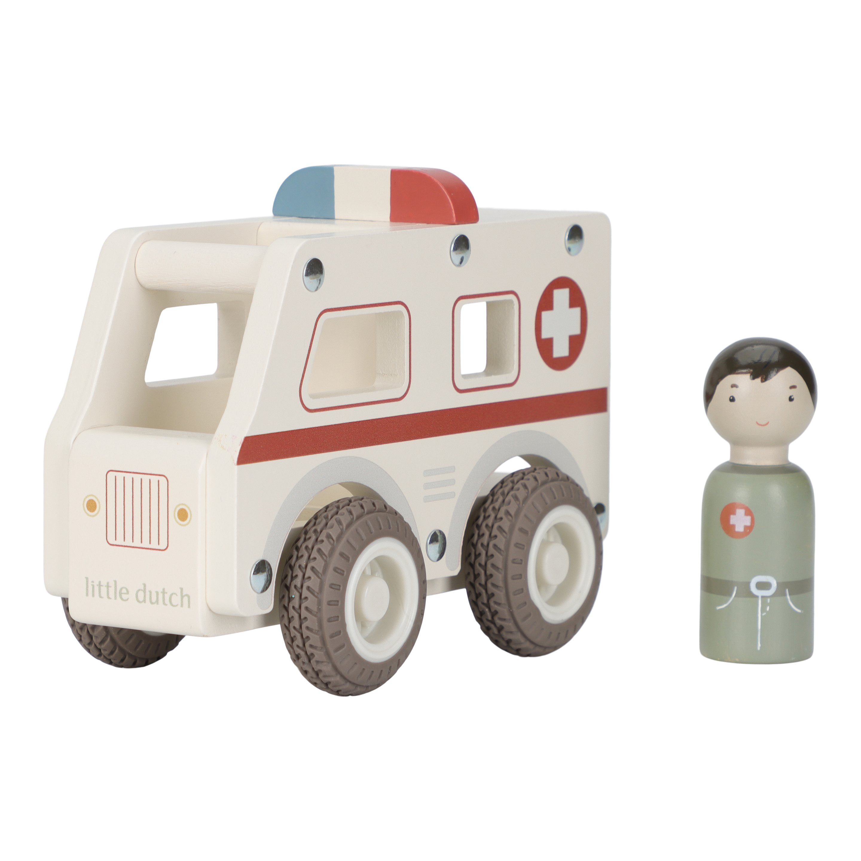 Little Dutch Wooden Ambulance