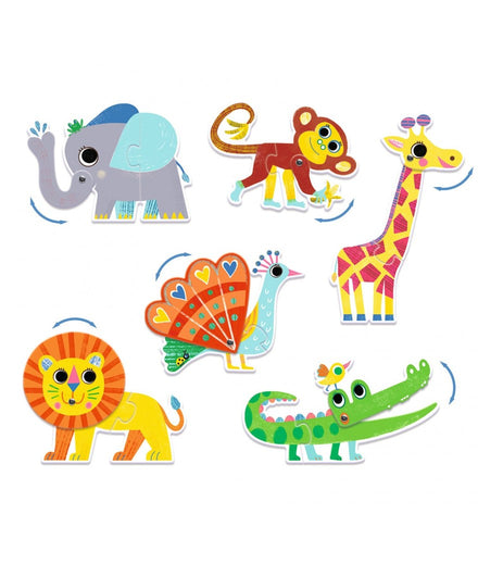 Djeco Puzzle Duo | Articulo Animals