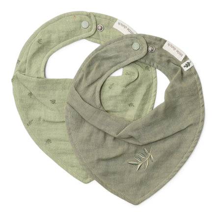Little Dutch Bandana Bib Set Of 2 | Pure Sage