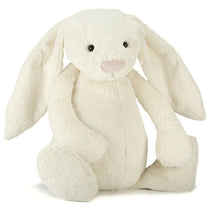 Jellycat Plush Toy Big Bashful Cream Bunny | White