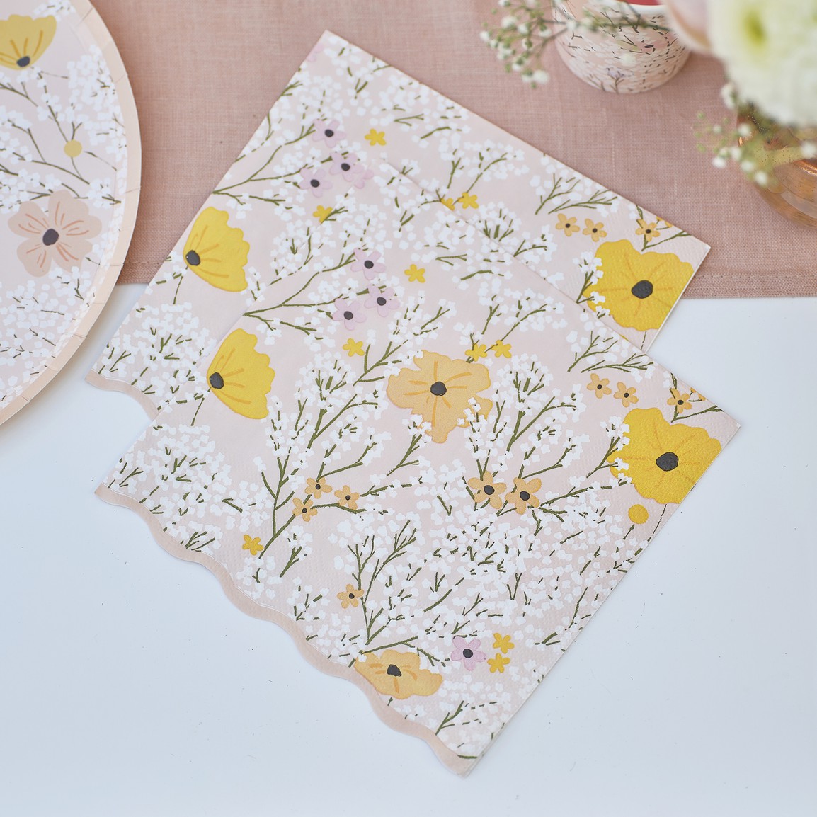 Ginger Ray Napkins 16PCS | Floral