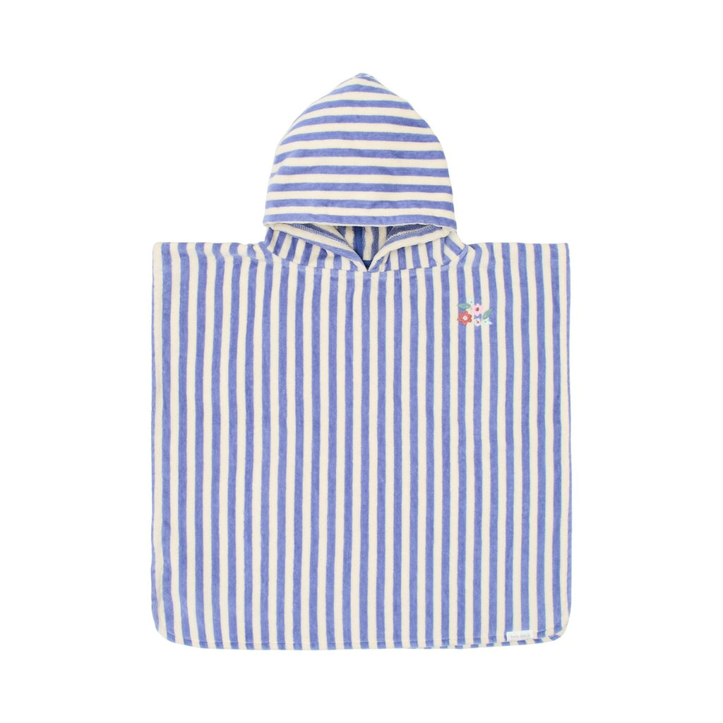 Little Dutch Beach Poncho | Dreamy Purple Stripe