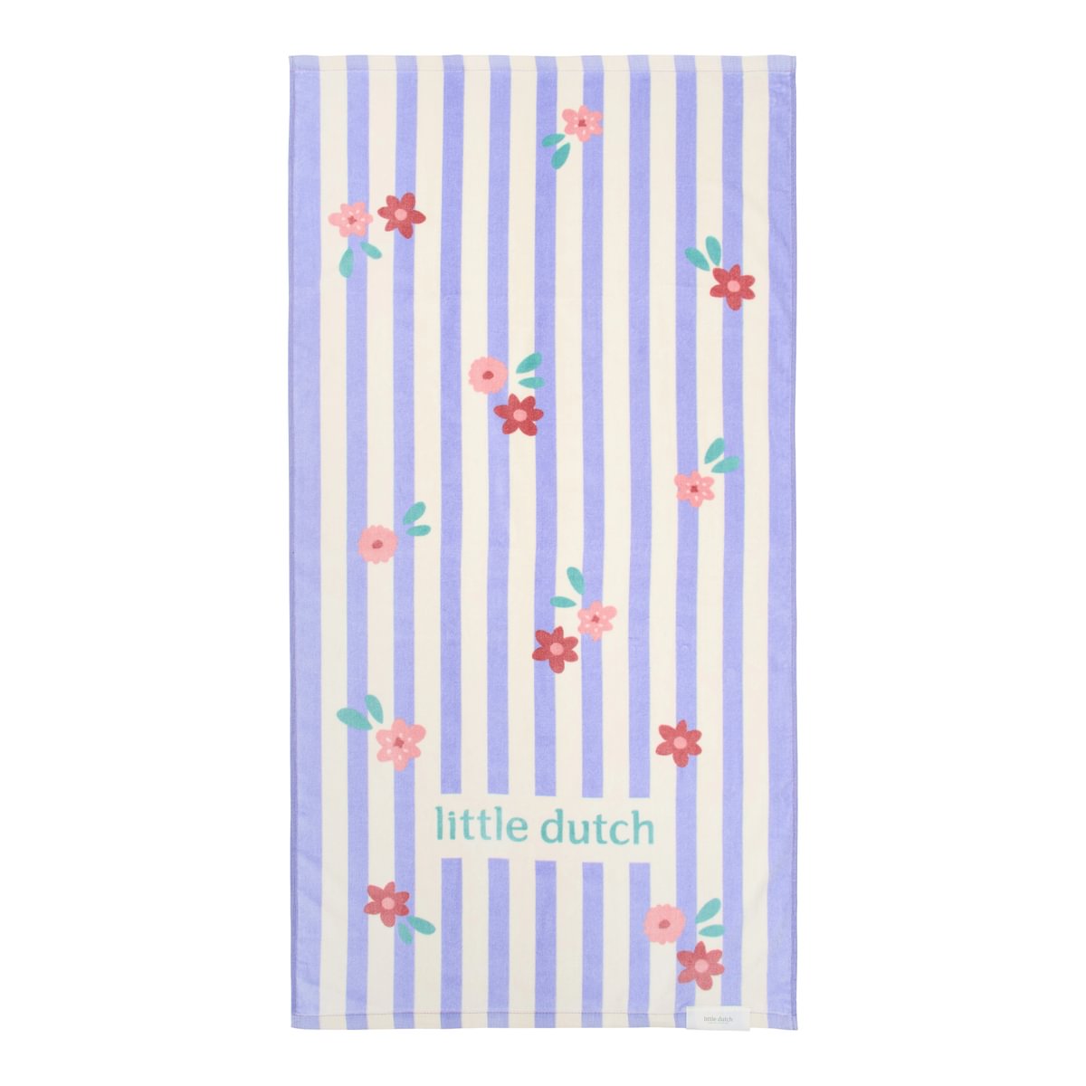 Little Dutch Beach Towel 60x120 | Dreamy Purple Stripe