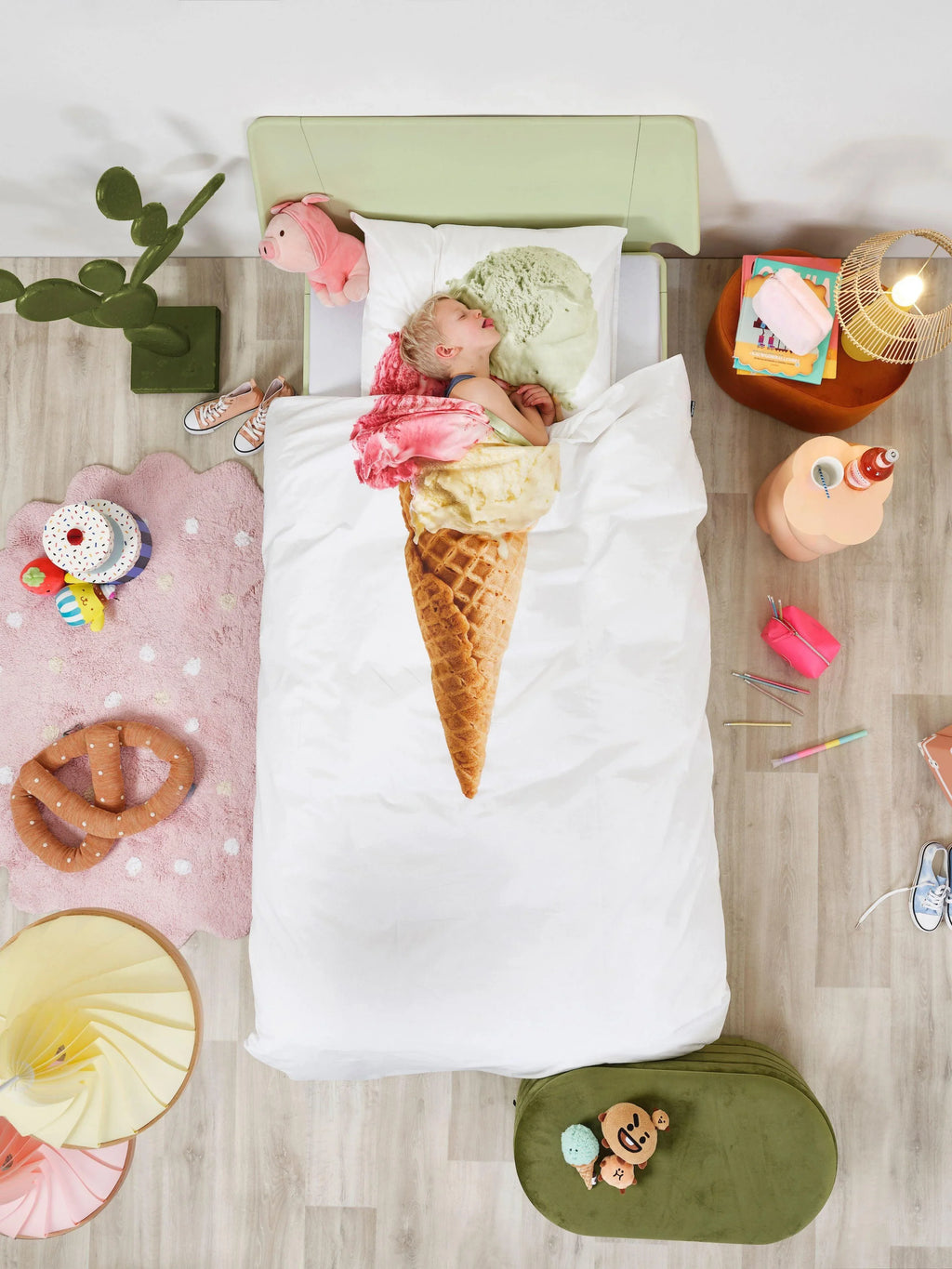 SNURK Dekbedset 140x200/220cm | Ice Cream