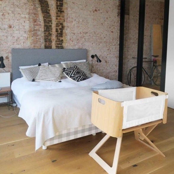 * Bednest Wooden Cosleeper Baby Crib + Mattress 4 In 1 - Packaging Damaged