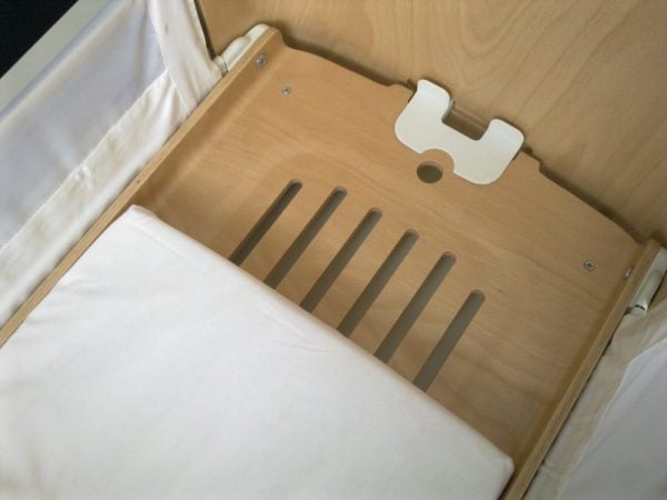 * Bednest Wooden Cosleeper Baby Crib + Mattress 4 In 1 - Packaging Damaged