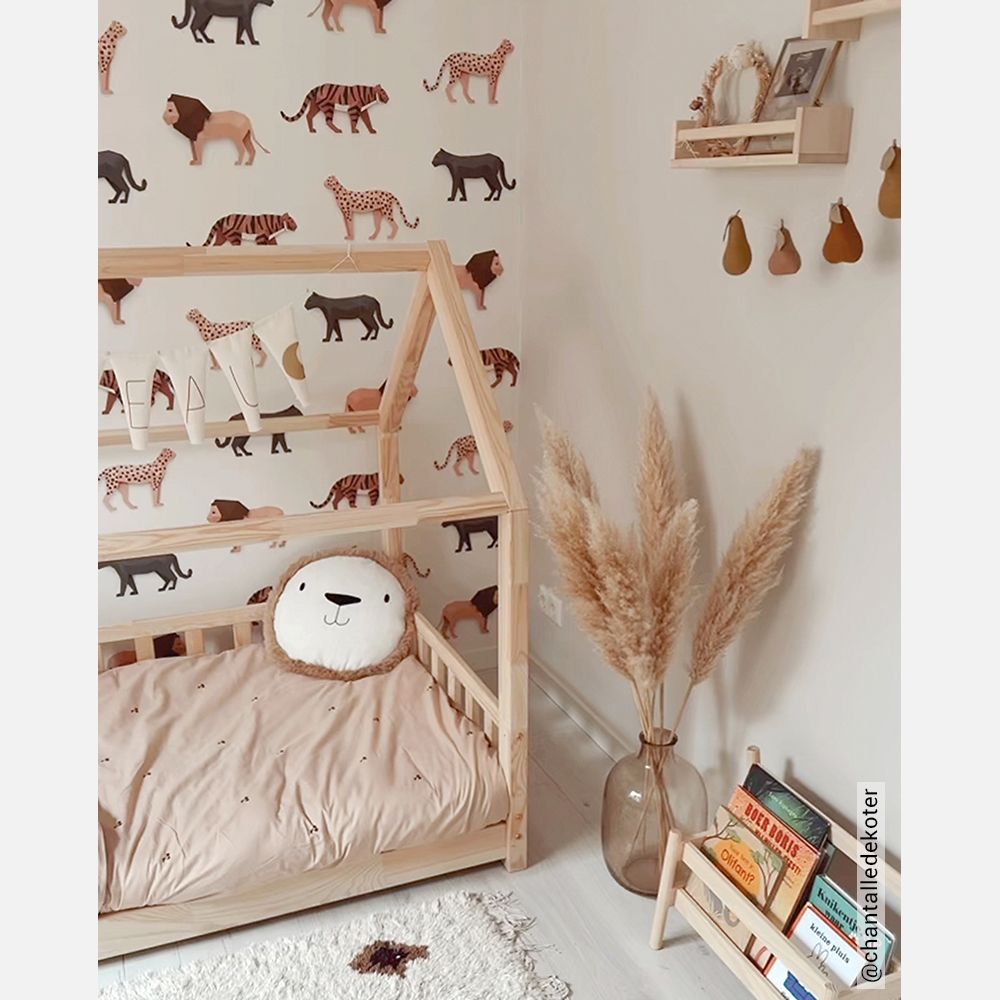 Studio Ditte Wallpaper | Big Cats Cream