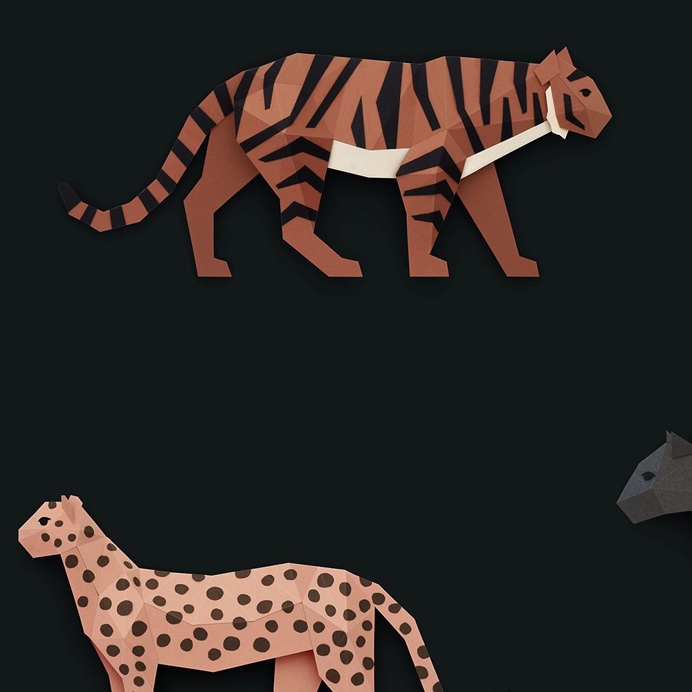 Studio Ditte Wallpaper | Big Cats