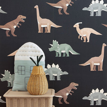 Studio Ditte Wallpaper | Dinosaur Dark