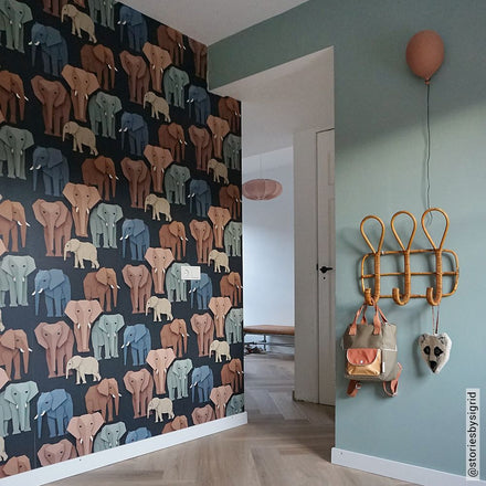 Studio Ditte Wallpaper | Elephants