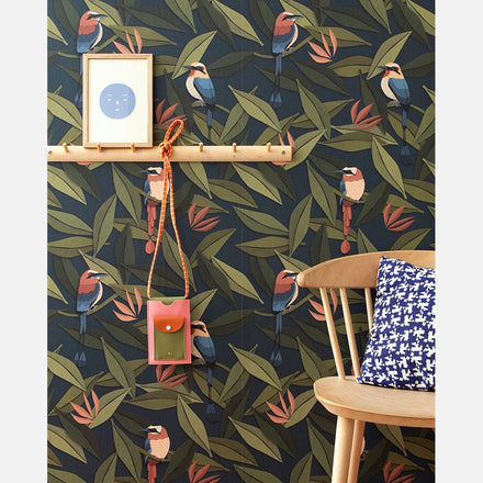 Studio Ditte Wallpaper | Birds Blue