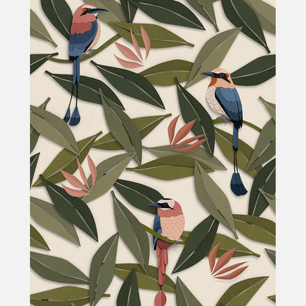 Studio Ditte Wallpaper | Birds Cream