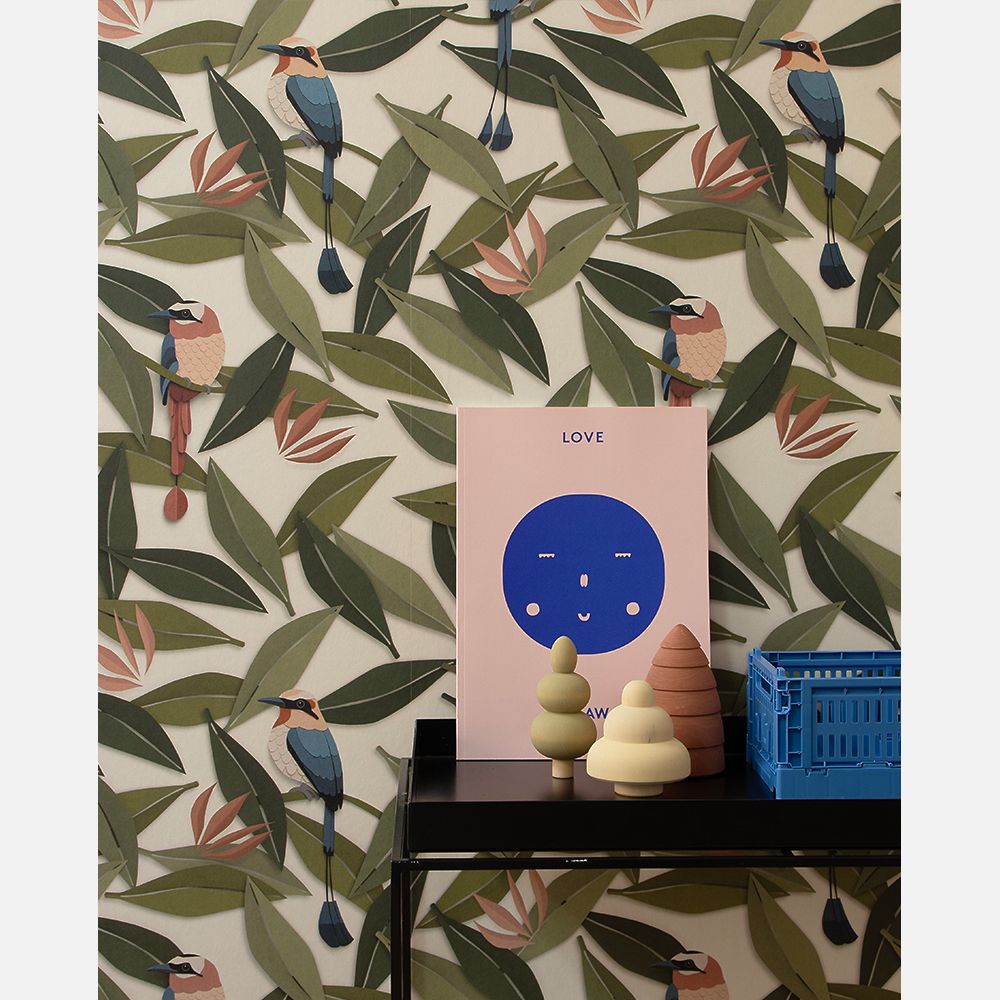 Studio Ditte Wallpaper | Birds Cream