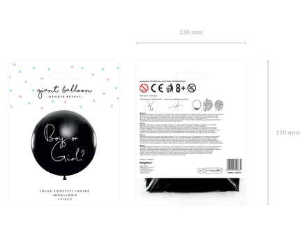 Party Deco Gender Reveal Balloon | Boy 1M