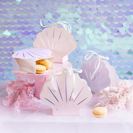Party Decor Boxes | Seashell Mix