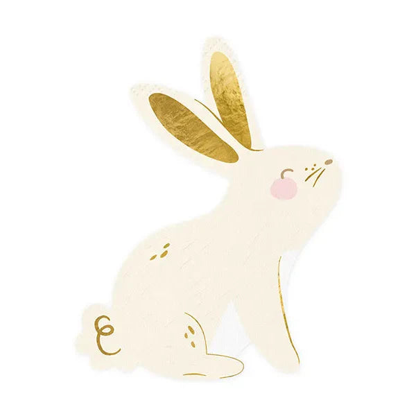Party Deco Napkins Bunnies 20pcs 12.5x16cm