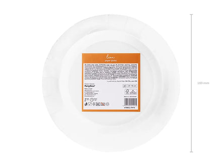 Party Deco Paper Plates 6PCS | Leo Mix 18cm