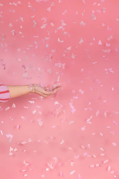 Party Deco Confetti Cannon 20cm | Pink Butterflies
