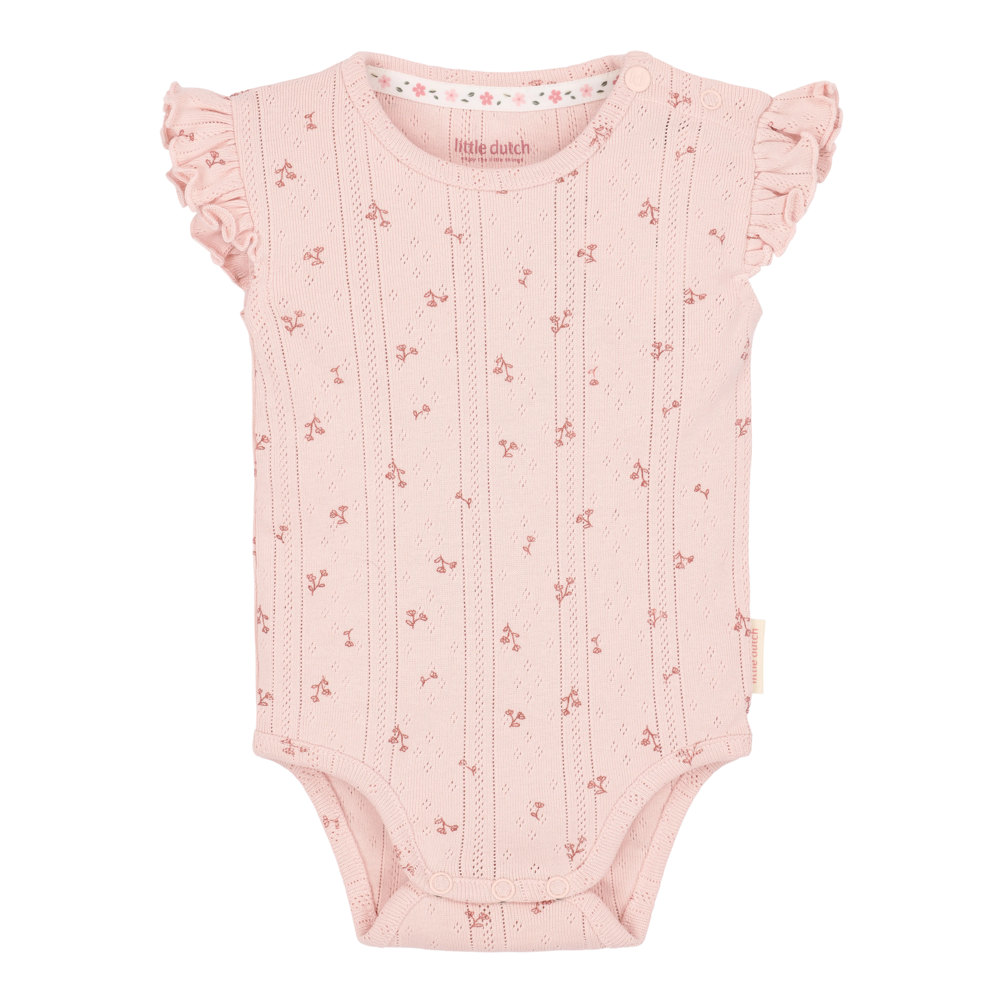 Little Dutch Bodysuit Short Sleeve | Fairy Flowers
