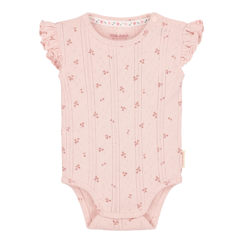 Little Dutch Bodysuit Short Sleeve | Fairy Flowers
