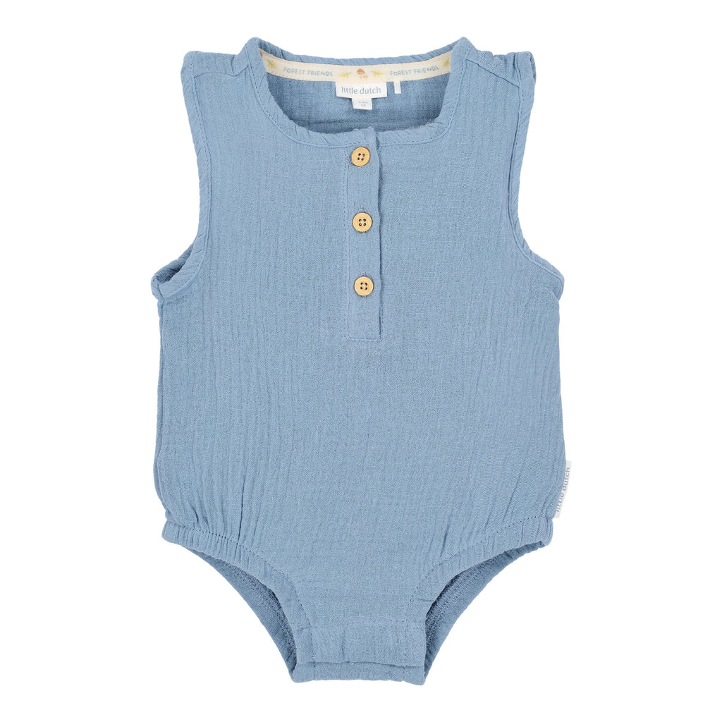 Little Dutch Bodysuit | Stone Blue