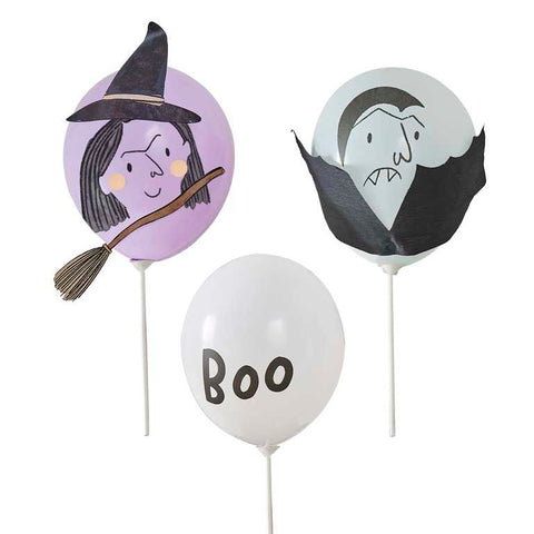 Ginger ray balloons set 5 | Vampire & Witch Halloween