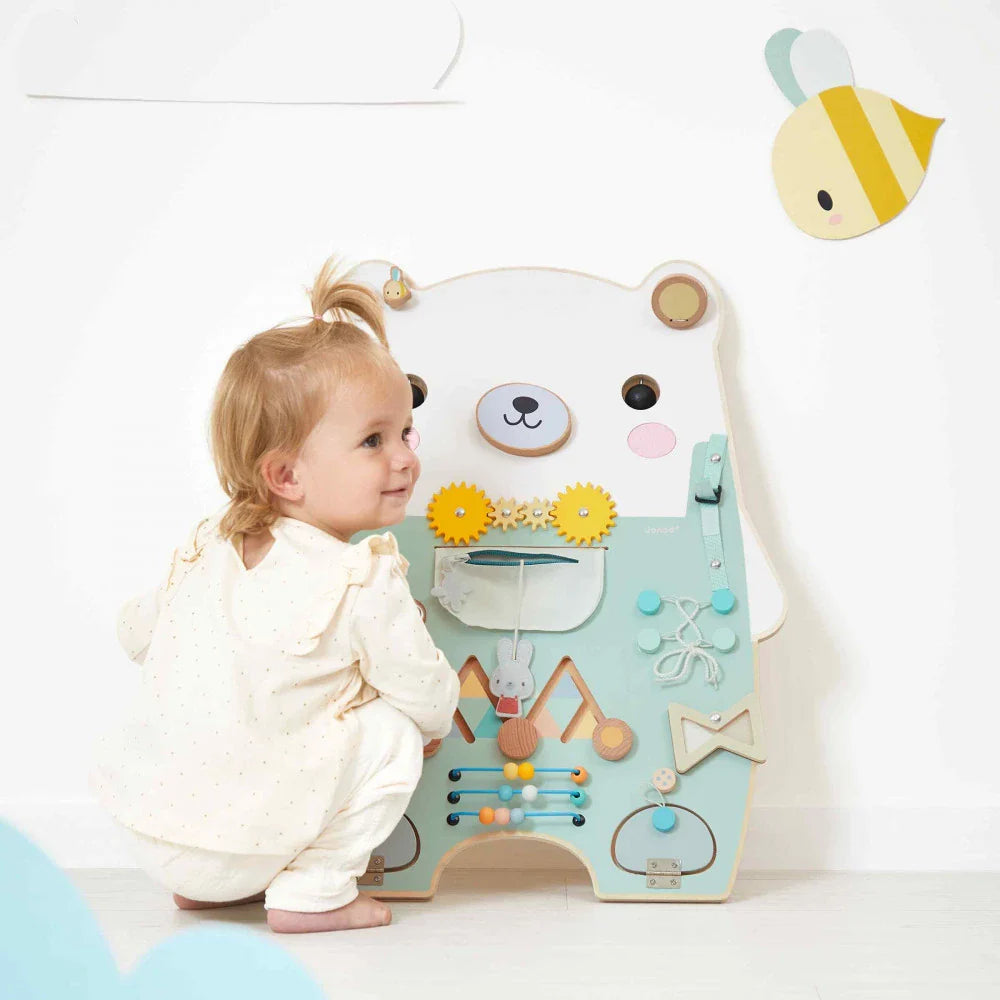 Janod Wooden Activity Board | Bear