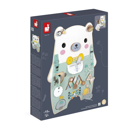 Janod Wooden Activity Board | Bear