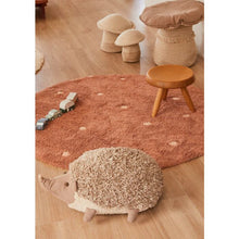 Lorena Canals Machine Washable Carpet Round Back Ø140cm | Round Dot Chestnut