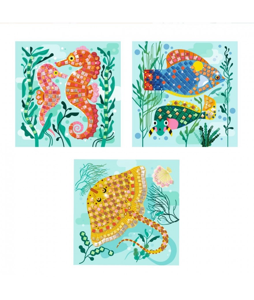 Djeco Craft Set Mosaic | Caribbean