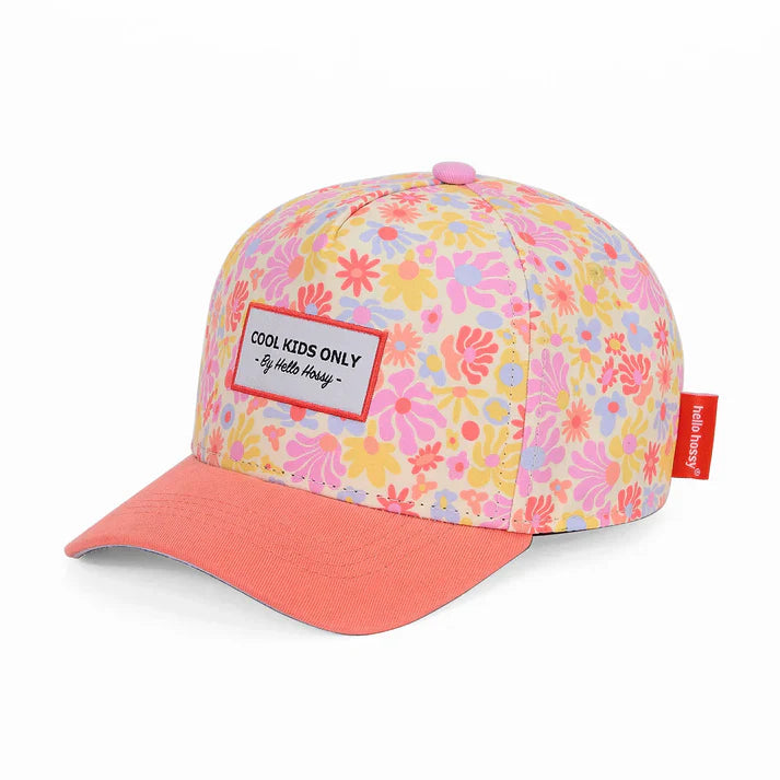 Hello Hossy Cap | Retro Flowers
