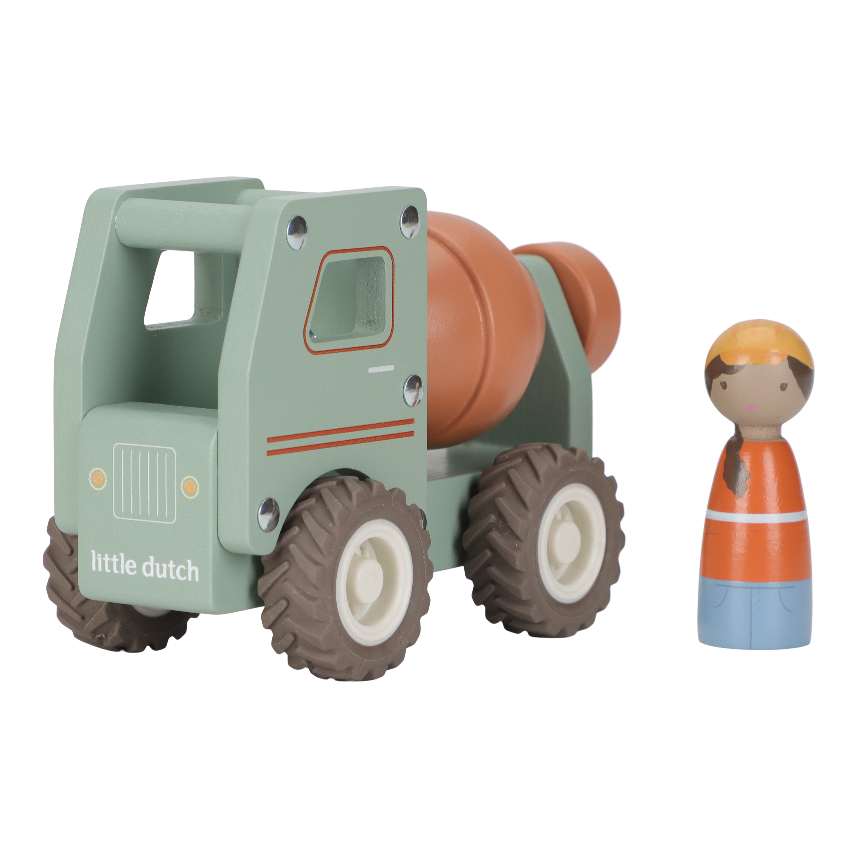 Little Dutch Wooden Concrete Mixer