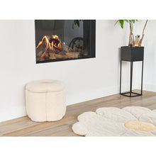 Childhome Pouffe + Toy Chest | Flower Ecru