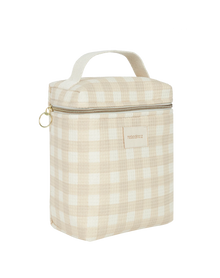 Nobodinoz Concerto Thermal lunch bag | Ivory Checks