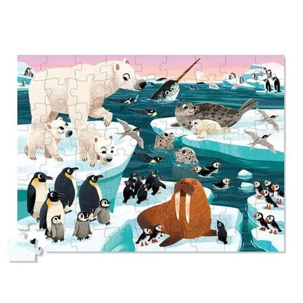 Crocodile Creek Puzzle 72 pieces | Arctic Animals