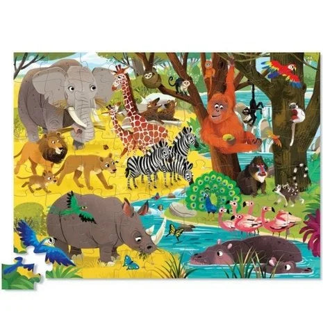 Crocodile Creek Puzzle 72 pieces | Safari