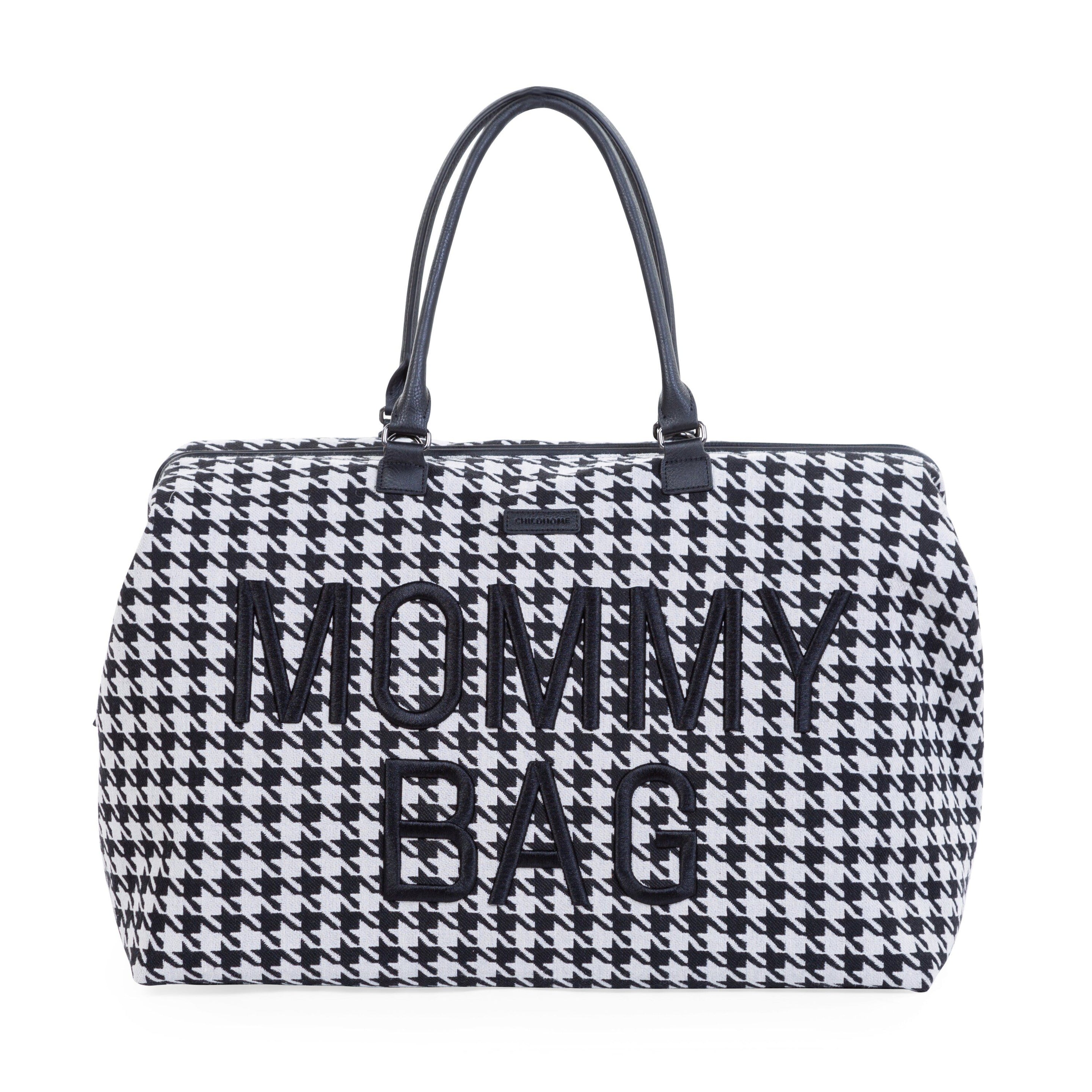 Childhome Weekend Bag Mommy Bag Nursing bag | Pied De Poule black