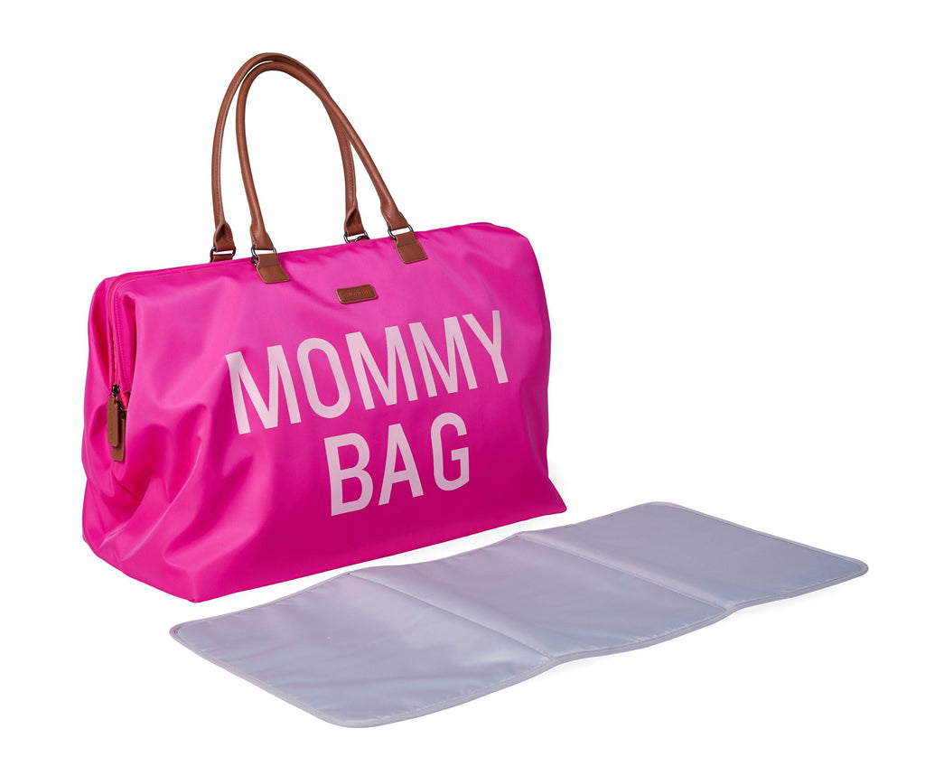 Childhome Weekend Bag Mommy Bag Nursing Bag | Pop Pink