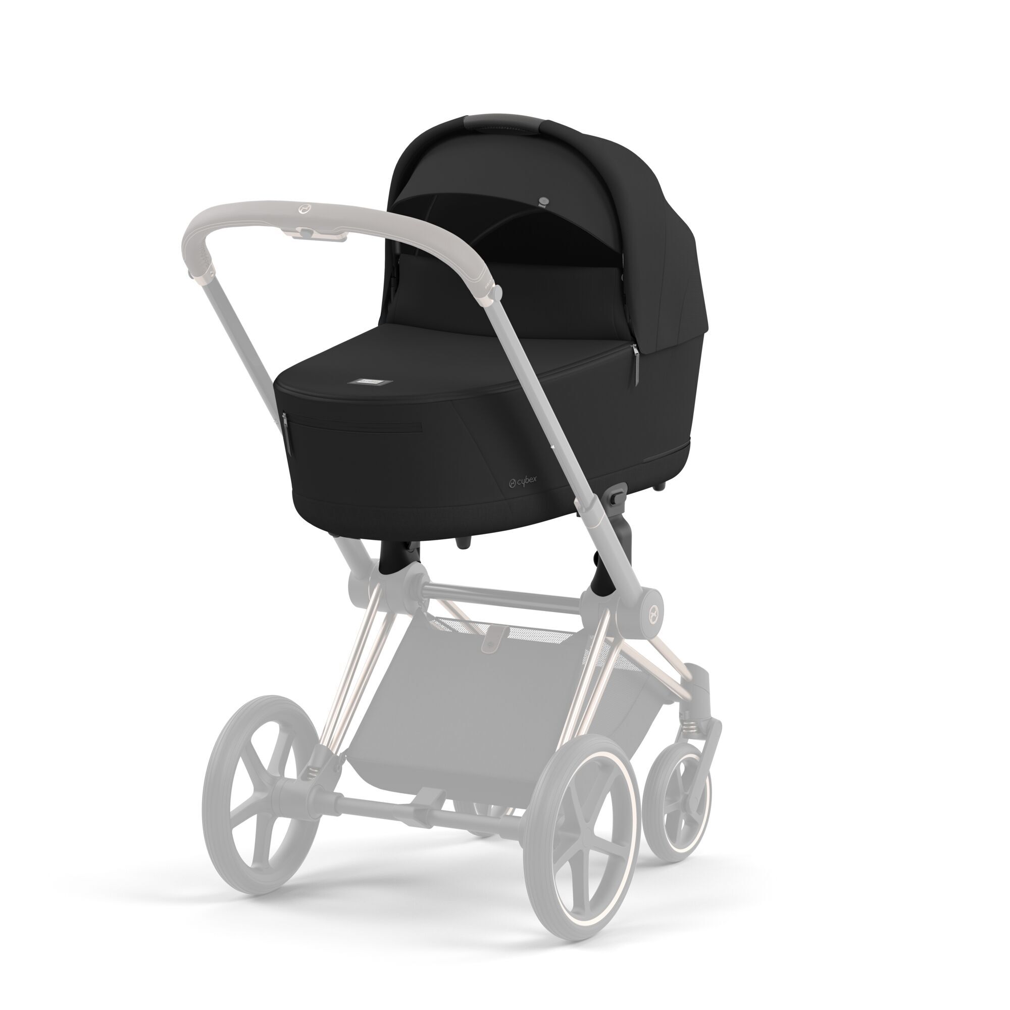 * Cybex Priam Lux Carry Cot | Sepia Black DAMAGED PACKAGING