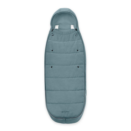 Cybex Footmuff Gold | Stormy Blue
