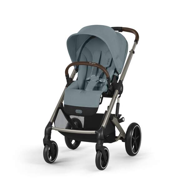 CYBEX Balios S Lux Taupe Frame | Stormy Blue