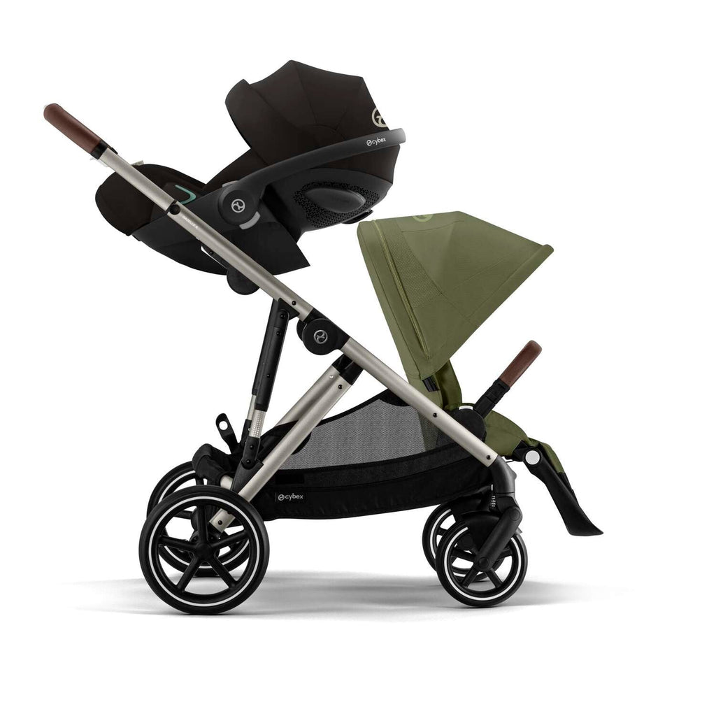 CYBEX Gazelle S TPE BP | Moss Green With Taupe Frame